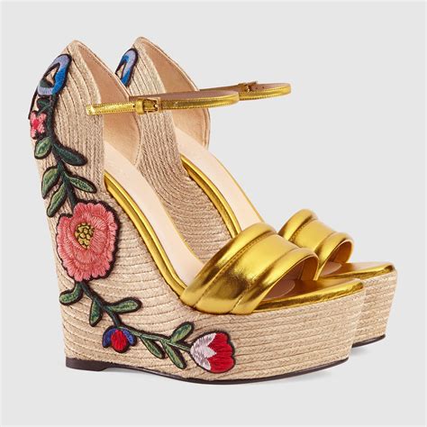 gucci women's platform espadrilles